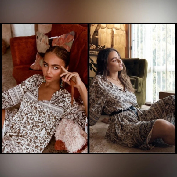 SPELL & THE GYPSY Collective Ash Journey Boho Dress Size XS NWT - Picture 5 of 16